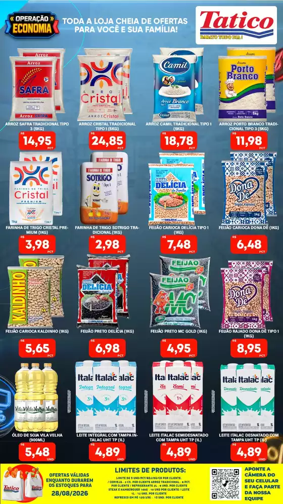 Catálogo Tatico | Pechinchas e ofertas atuais | 2026-08-28T00:00:00.000Z - 2026-08-28T00:00:00.000Z