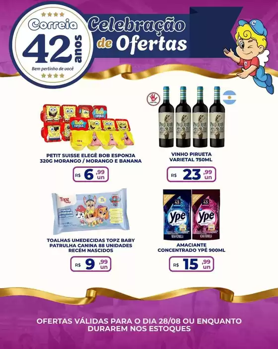 Catálogo Supermercados Correia | Promoções especiais em andamento | 2026-08-28T00:00:00.000Z - 2026-08-28T00:00:00.000Z