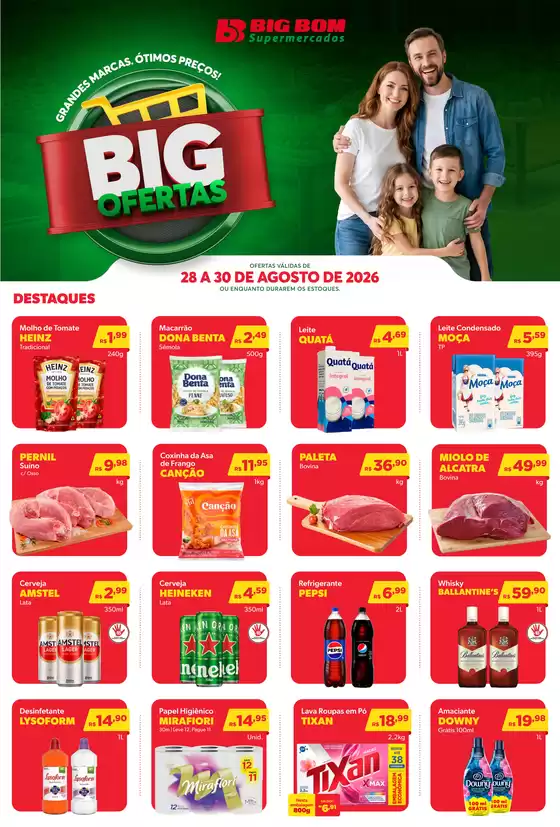 Catálogo Big Bom Supermercados | Big Ofertas 2 | 2026-08-28T00:00:00.000Z - 2026-08-30T00:00:00.000Z