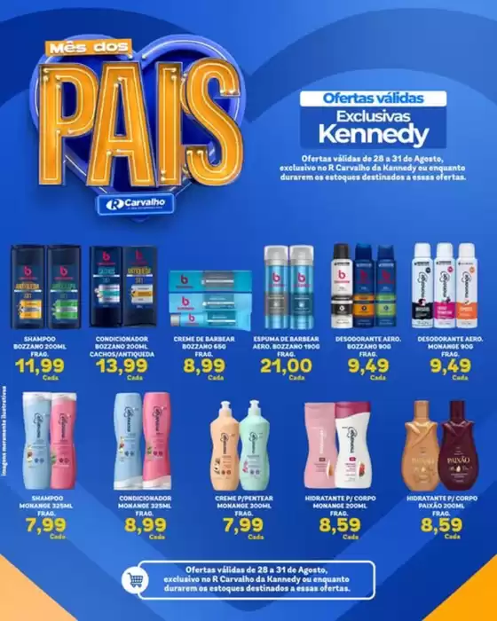 Catálogo R Carvalho Supermercado | mes dos Pais | 2026-08-28T00:00:00.000Z - 2026-08-31T00:00:00.000Z