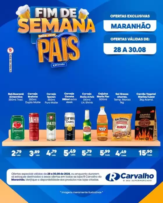 Catálogo R Carvalho Supermercado | Fim De Semana | 2026-08-28T00:00:00.000Z - 2026-08-30T00:00:00.000Z