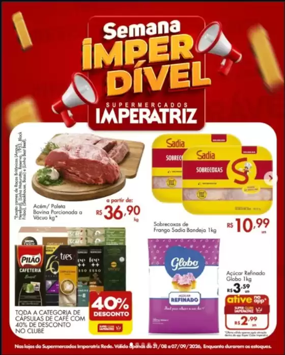 Catálogo Supermercados Imperatriz | Ofertas | 2026-08-31T00:00:00.000Z - 2026-09-07T00:00:00.000Z