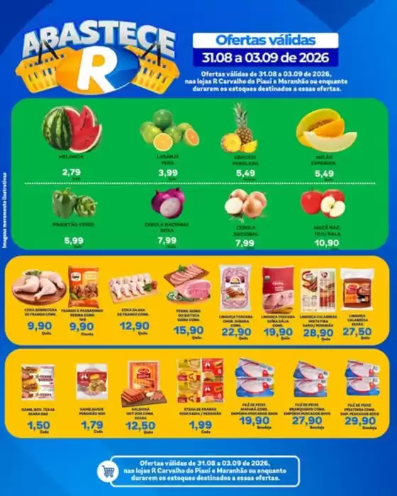 Catálogo R Carvalho Supermercado | Ofertas | 2026-08-31T00:00:00.000Z - 2026-09-03T00:00:00.000Z