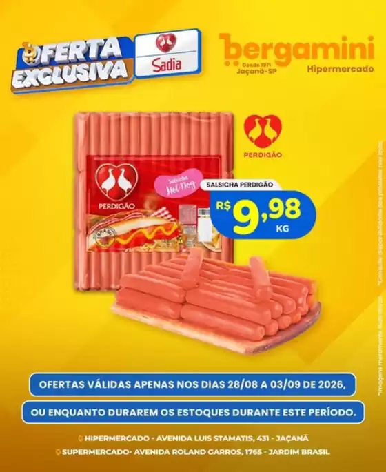 Catálogo Supermercado Bergamini | Ofertas | 2026-08-31T00:00:00.000Z - 2026-09-03T00:00:00.000Z