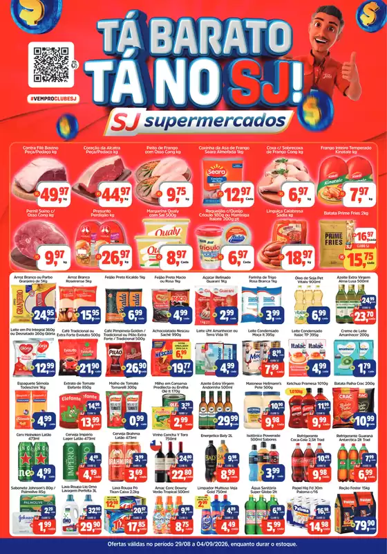 Catálogo Sj Supermercados | Ofertas | 2026-08-31T00:00:00.000Z - 2026-09-04T00:00:00.000Z