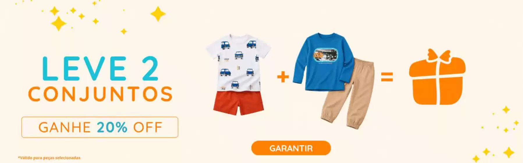 Catálogo Alphabeto | Leve 2 conjuntos , ganhe 20% off ! | 2026-08-31T00:00:00.000Z - 2026-09-16T00:00:00.000Z
