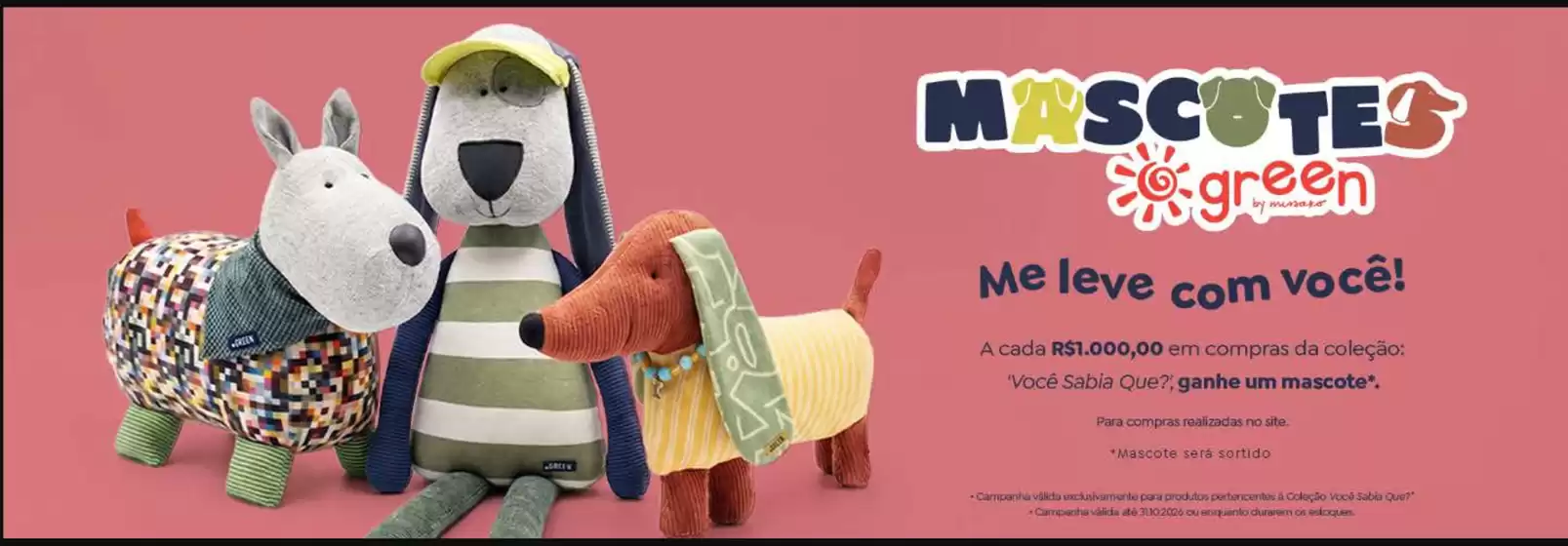Catálogo Green by Missako | Sale ate 50% of desconto ! | 2026-08-31T00:00:00.000Z - 2026-09-12T00:00:00.000Z