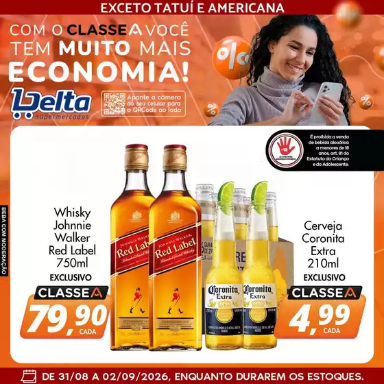 Catálogo Delta Supermercados | Ótima oferta para caçadores de pechinchas | 2026-08-31T00:00:00.000Z - 2026-09-02T00:00:00.000Z