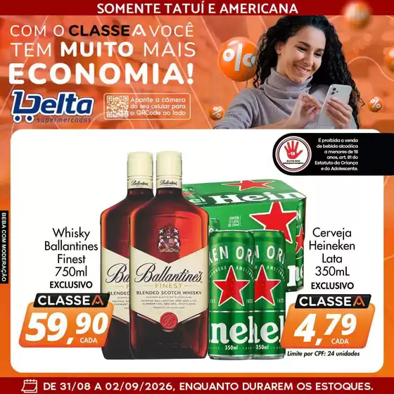 Catálogo Delta Supermercados | Ofertas especiais atraentes para todos | 2026-08-31T00:00:00.000Z - 2026-09-02T00:00:00.000Z