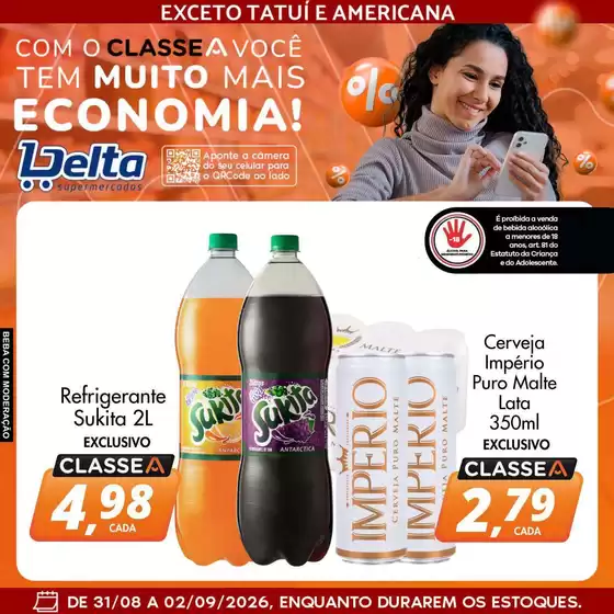 Catálogo Delta Supermercados | Encarte Delta Supermercados | 2026-08-31T00:00:00.000Z - 2026-09-02T00:00:00.000Z