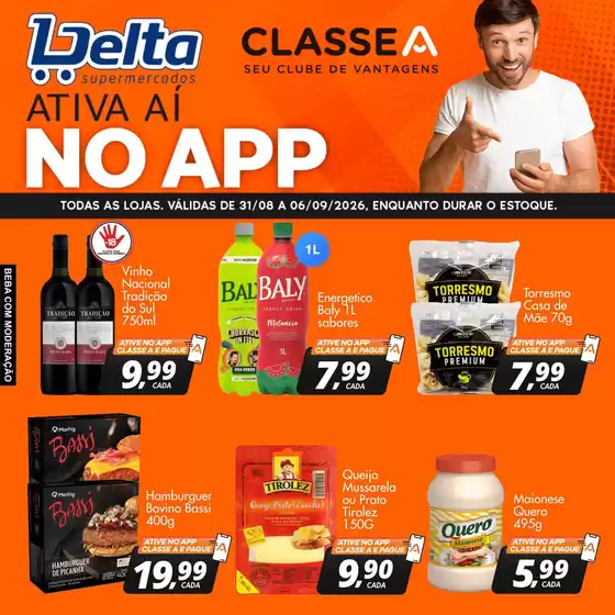 Catálogo Delta Supermercados | Melhores ofertas e descontos | 2026-08-31T00:00:00.000Z - 2026-09-06T00:00:00.000Z