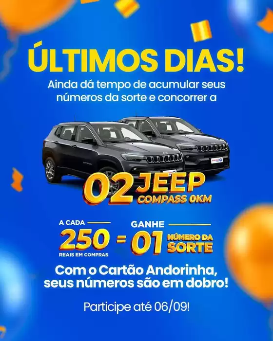 Catálogo Andorinha Hipermercado | Encarte Andorinha Hipermercado | 2026-08-30T00:00:00.000Z - 2026-09-06T00:00:00.000Z