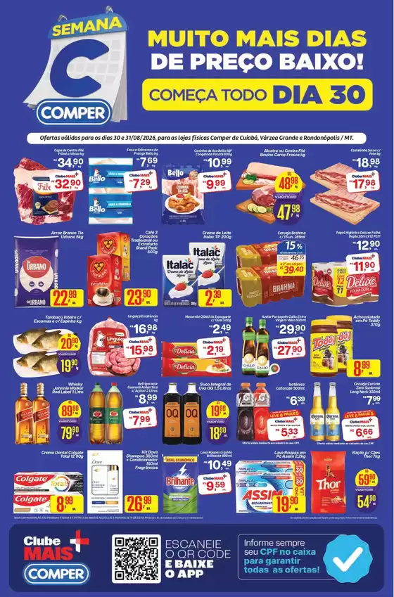 Catálogo Comper | Grandes descontos em produtos selecionados | 2026-08-31T00:00:00.000Z - 2026-08-31T00:00:00.000Z