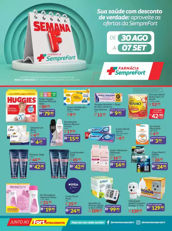 Catálogo Farmácia SempreFort | Fort Atacadista - São Paulo | 2026-08-30T00:00:00.000Z - 2026-09-07T00:00:00.000Z
