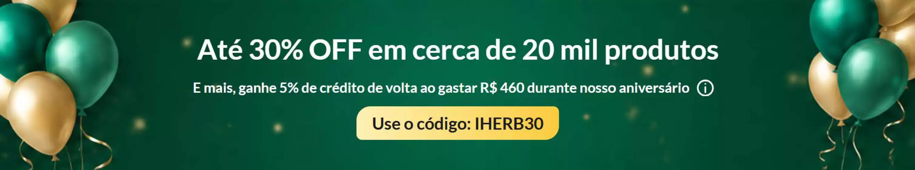 Catálogo iHerb | Ate 30% off em cerca de 20 mil produtos ! | 2026-08-31T00:00:00.000Z - 2026-09-19T00:00:00.000Z