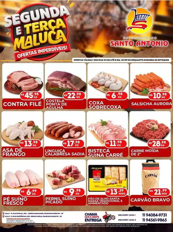 Catálogo Supermercados Santo Antonio | Encarte Supermercados Santo Antonio | 2026-08-31T00:00:00.000Z - 2026-09-01T00:00:00.000Z