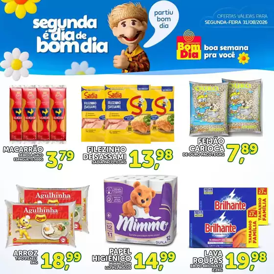 Catálogo Supermercados Bom Dia | Encarte Supermercados Bom Dia | 2026-08-31T00:00:00.000Z - 2026-08-31T00:00:00.000Z