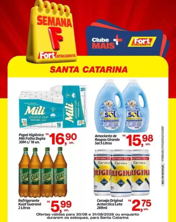 Catálogo Fort Atacadista | Ofertas Da Semana | 2026-08-31T00:00:00.000Z - 2026-08-31T00:00:00.000Z