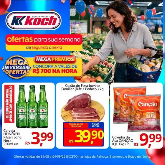 Catálogo Supermercados Koch | Ofertas especiais para você | 2026-08-31T00:00:00.000Z - 2026-09-04T00:00:00.000Z