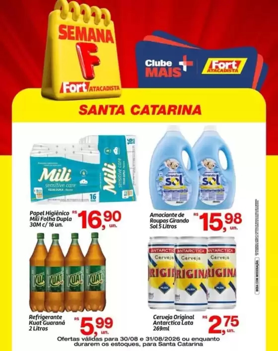 Catálogo Fort Atacadista | oferta | 2026-08-31T00:00:00.000Z - 2026-08-31T00:00:00.000Z