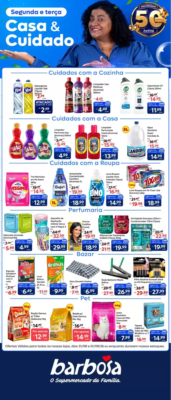 Catálogo Barbosa Supermercados | Lâmina Casa e Cuidado | 2026-08-31T00:00:00.000Z - 2026-09-01T00:00:00.000Z