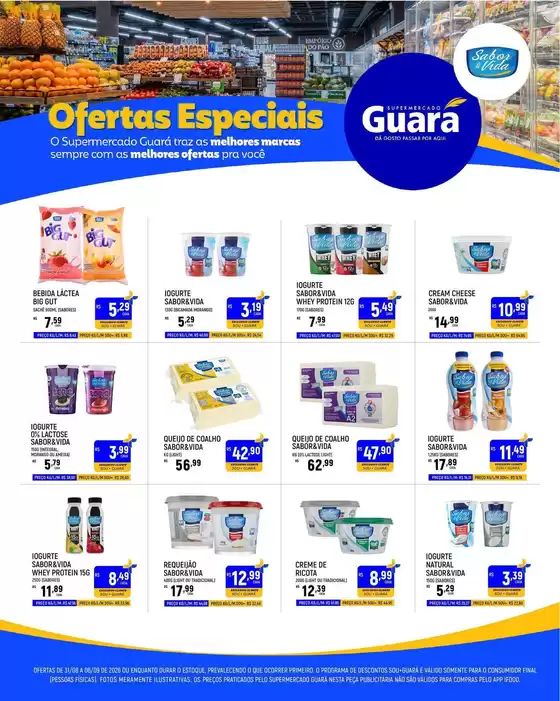 Catálogo Supermercado Guará | Melhores ofertas para compradores econômicos | 2026-08-31T00:00:00.000Z - 2026-09-06T00:00:00.000Z