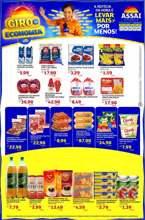 Catálogo Assaí Atacadista | Encarte Assaí Atacadista 49895-102 | 2026-08-31T00:00:00.000Z - 2026-09-04T00:00:00.000Z
