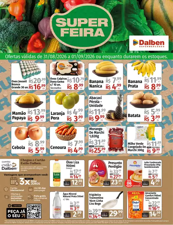 Catálogo Supermercado Dalben | Super Feira | 2026-08-31T00:00:00.000Z - 2026-09-01T00:00:00.000Z