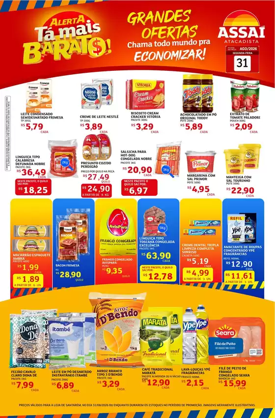 Catálogo Assaí Atacadista | Encarte Assaí Atacadista 49923-65 | 2026-08-31T00:00:00.000Z - 2026-08-31T00:00:00.000Z