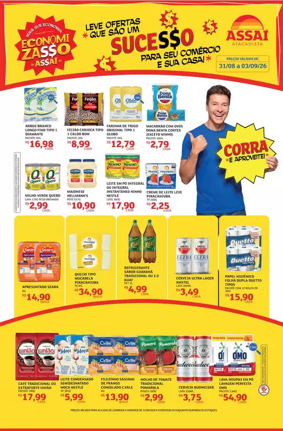Catálogo Assaí Atacadista | Encarte Assaí Atacadista 170651-513 | 2026-08-31T00:00:00.000Z - 2026-09-03T00:00:00.000Z