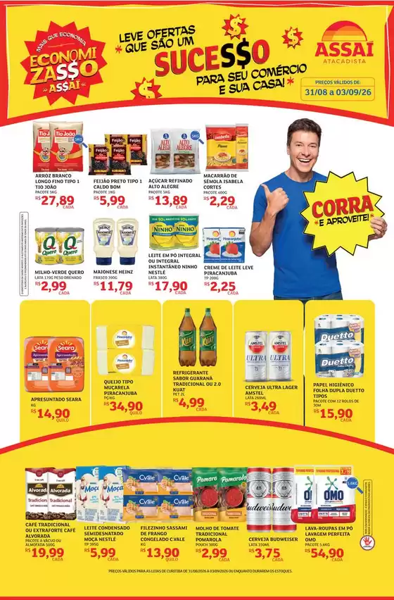 Catálogo Assaí Atacadista | Encarte Assaí Atacadista 170650-519 | 2026-08-31T00:00:00.000Z - 2026-09-03T00:00:00.000Z