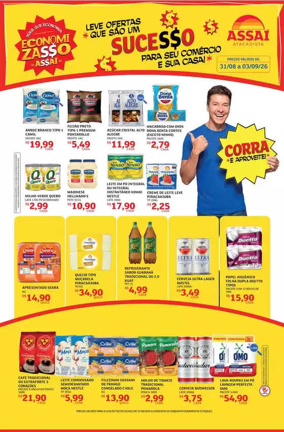 Catálogo Assaí Atacadista | Encarte Assaí Atacadista 170652-517 | 2026-08-31T00:00:00.000Z - 2026-09-03T00:00:00.000Z