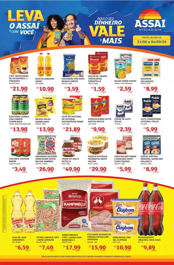 Catálogo Assaí Atacadista | Encarte Assaí Atacadista 170672-590 | 2026-08-31T00:00:00.000Z - 2026-09-04T00:00:00.000Z