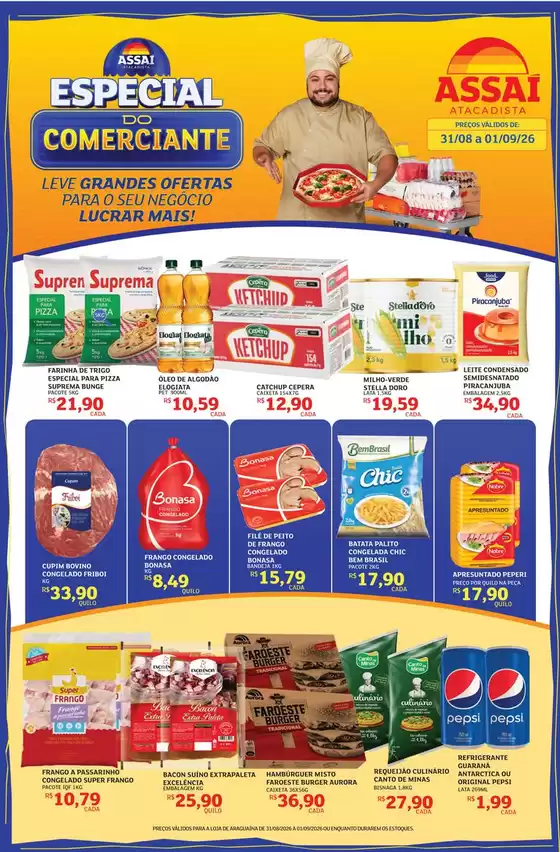 Catálogo Assaí Atacadista | Encarte Assaí Atacadista 170699-578 | 2026-08-31T00:00:00.000Z - 2026-09-01T00:00:00.000Z