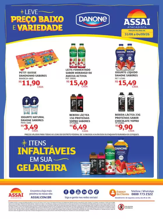 Catálogo Assaí Atacadista | Encarte Assaí Atacadista 170702-535 | 2026-08-31T00:00:00.000Z - 2026-09-04T00:00:00.000Z