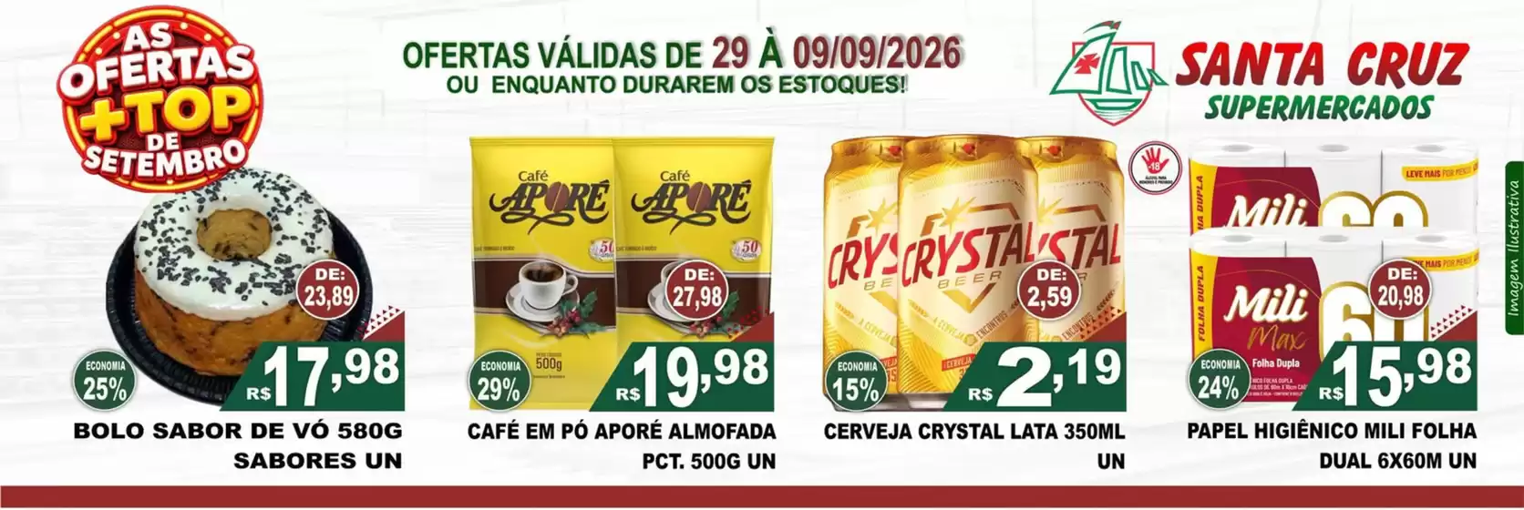 Catálogo Santa Cruz Supermercados | Ofertas Especial | 2026-08-31T00:00:00.000Z - 2026-09-09T00:00:00.000Z