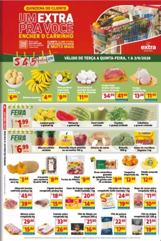 Catálogo Mercado Extra | Ofertas | 2026-09-01T00:00:00.000Z - 2026-09-03T00:00:00.000Z