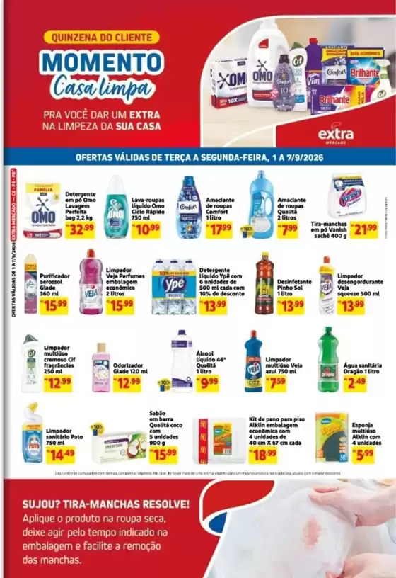 Catálogo Mercado Extra | Momento Casa Limpa | 2026-09-01T00:00:00.000Z - 2026-09-07T00:00:00.000Z