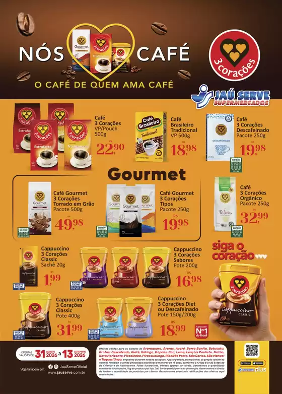 Catálogo Supermercados Jaù Serve | Special | 2026-09-01T00:00:00.000Z - 2026-09-13T00:00:00.000Z