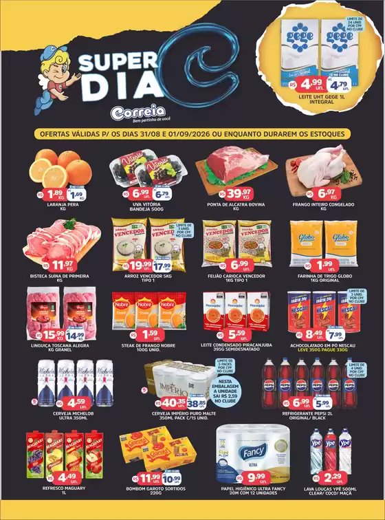 Catálogo Supermercados Correia | Ofertas | 2026-09-01T00:00:00.000Z - 2026-09-01T00:00:00.000Z