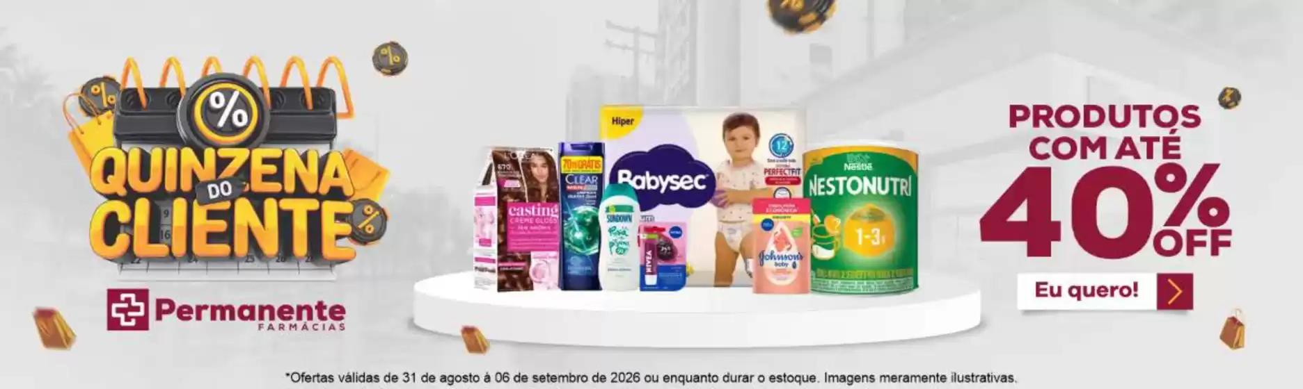 Catálogo Farmácia Permanente | Promoções especiais com ate 40% off | 2026-09-01T00:00:00.000Z - 2026-09-06T00:00:00.000Z