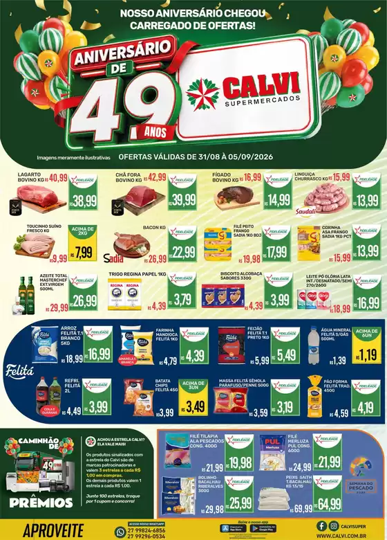 Catálogo Calvi Supermercados | Ofertas | 2026-09-01T00:00:00.000Z - 2026-09-05T00:00:00.000Z