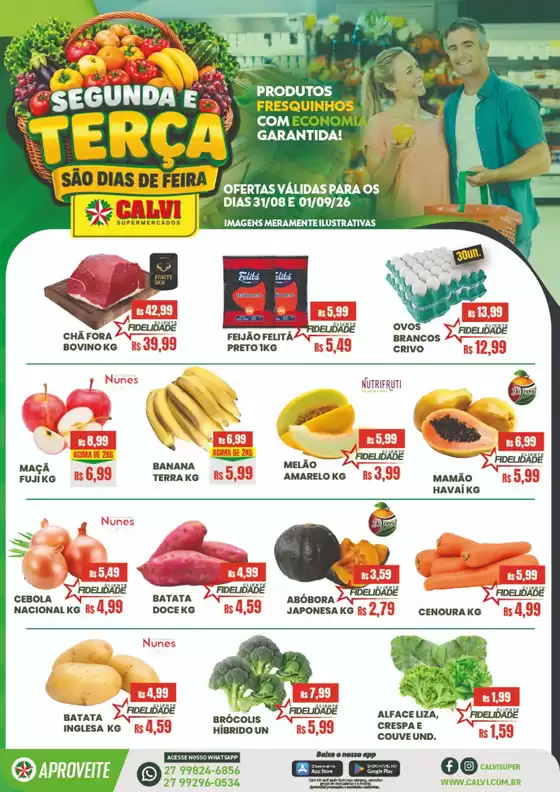Catálogo Calvi Supermercados | Segunda E Terça | 2026-09-01T00:00:00.000Z - 2026-09-01T00:00:00.000Z
