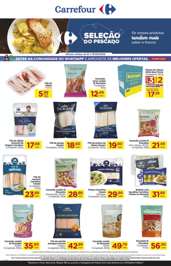 Catálogo Carrefour em Osasco | Melhores ofertas para todos os clientes | 2026-09-01T00:00:00.000Z - 2026-09-15T00:00:00.000Z