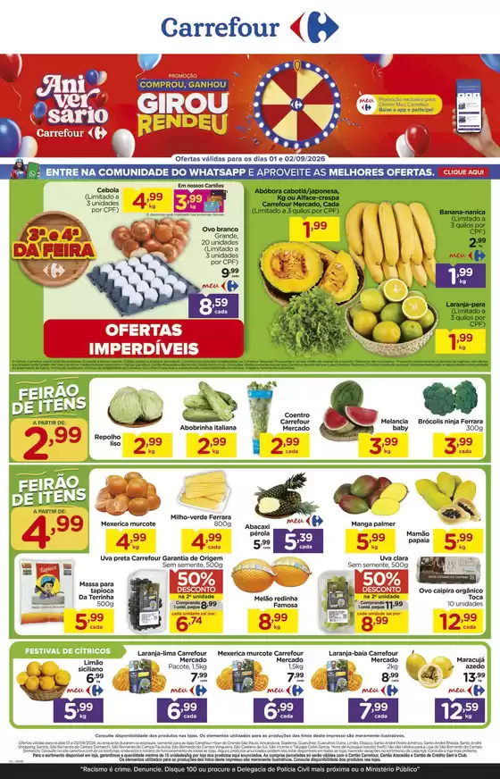 Catálogo Carrefour em Osasco | Economize agora com nossas ofertas | 2026-09-01T00:00:00.000Z - 2026-09-02T00:00:00.000Z