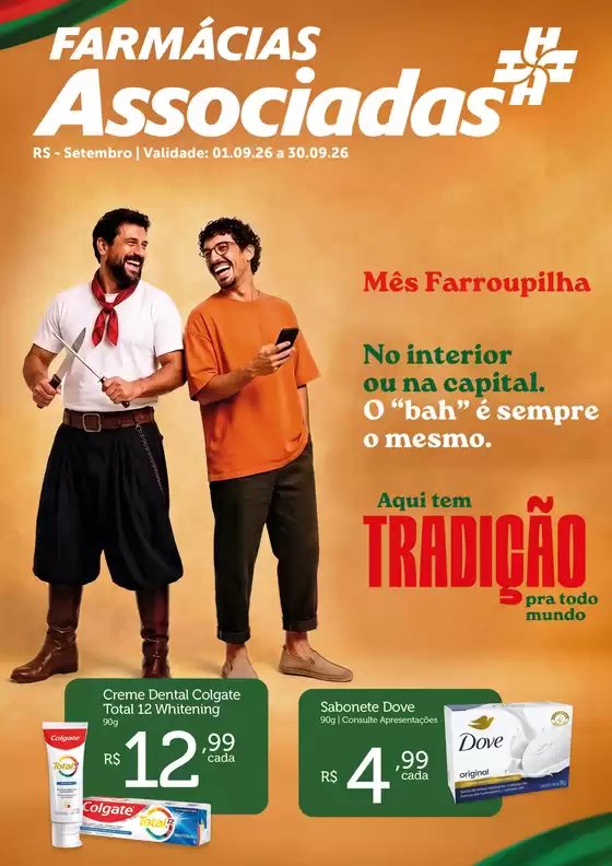 Catálogo Farmácias Associadas | Aqui tem tradicao pra todo mundo ! | 2026-09-01T00:00:00.000Z - 2026-09-30T00:00:00.000Z