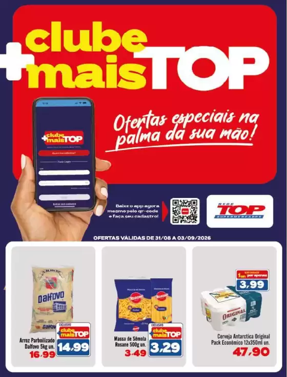 Catálogo Rede Top | Ofertas exclusivas e pechinchas | 2026-09-01T00:00:00.000Z - 2026-09-03T00:00:00.000Z