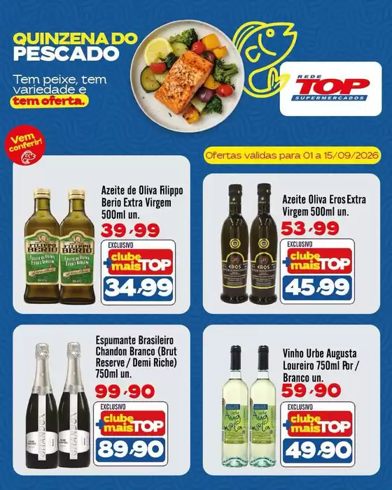 Catálogo Rede Top | Ótima oferta para caçadores de pechinchas | 2026-09-01T00:00:00.000Z - 2026-09-15T00:00:00.000Z