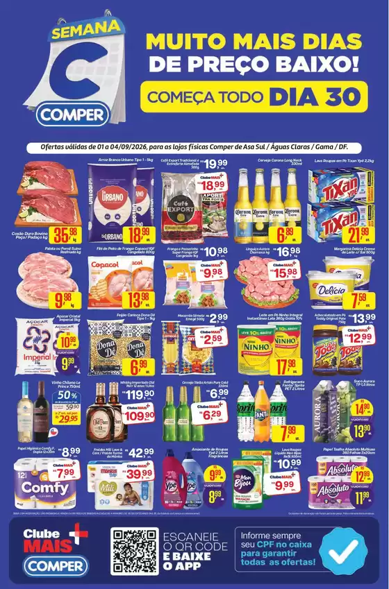 Catálogo Comper | Ofertas especiais para você | 2026-09-01T00:00:00.000Z - 2026-09-04T00:00:00.000Z
