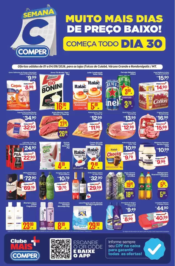 Catálogo Comper | Ofertas exclusivas | 2026-09-01T00:00:00.000Z - 2026-09-04T00:00:00.000Z